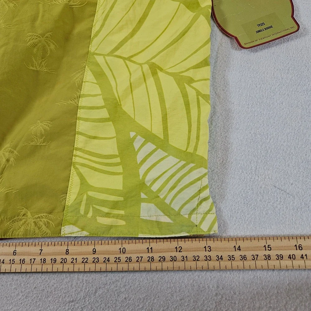 Tommy Bahama Swim Shorts Men Large Green Jungle Boogie Elephant Trunks NWT